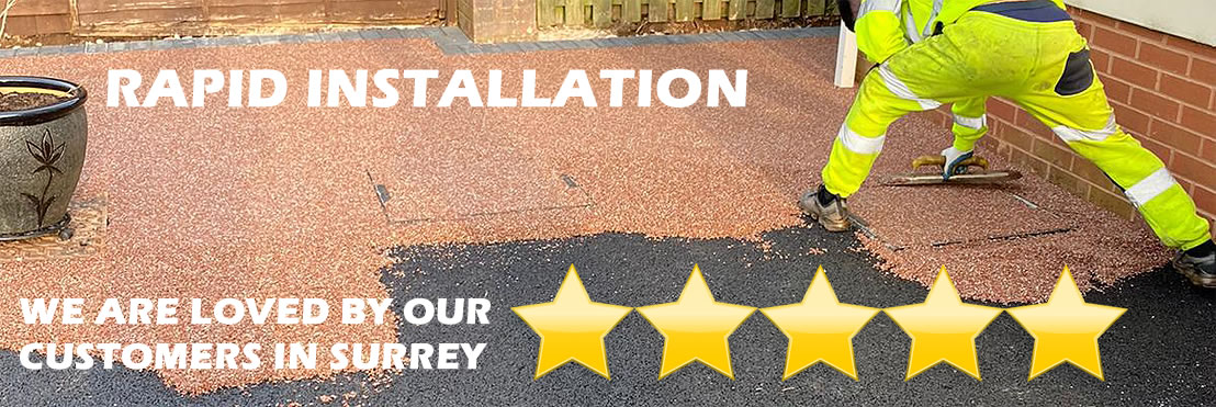 Resin Driveways Surrey Projects